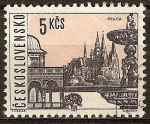 Stamps Czechoslovakia -  Praga.