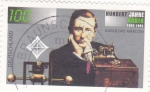 Stamps Germany -  GUGLIELMO MARCONI- 1895-1995 ANIVERSARIO RADIO