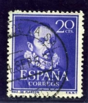 Stamps Spain -  Literatos. Ruiz de Alarcon