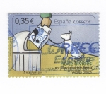 Stamps Spain -  Valores cívicos, No te olvides por una ciudad más limpia