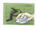 Stamps Spain -  Valores cívicos, Soy lo que hago