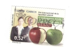 Stamps Spain -  Valores cívicos, Dia internacional de la igualdad salarial