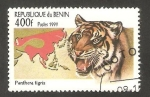 Sellos del Mundo : Africa : Benin : Tigre pantera
