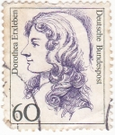 Stamps Germany -  DOROTHEA ERXLEBEN-  médica