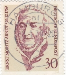 Stamps Germany -  ERNST MORITZ ARNDT- poeta