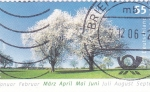 Stamps Germany -  ARBOLES EN PRIMAVERA