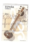 Sellos de Europa - Espa�a -  Instrumentos musicales.Sitar