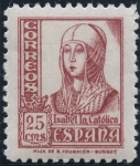 Stamps Spain -  ESPAÑA 822 CIFRAS. CID E ISABEL