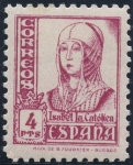 Stamps Spain -  ESPAÑA 829 CIFRAS. CID E ISABEL