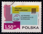 Stamps Poland -  2090- Código postal