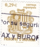 Sellos de Europa - Andorra -  ESCUDO DE ANDORRA