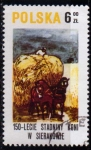 Stamps Poland -  2488  Caballos