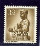 Stamps Spain -  Año Mariano. Montserrat
