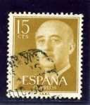 Stamps Spain -  General Franco