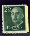 Stamps Spain -  General Franco