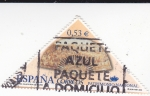 Stamps Spain -  PATRIMONIO NACIONAL- Abanico  (7)