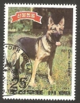 Stamps North Korea -  Perro de raza