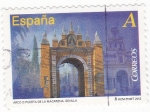 Sellos de Europa - Espaa -  PUERTA DE LA MACARENA -Sevilla  (7)