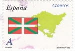 Stamps Spain -  EUSKADI- Mapa y Bandera (7)
