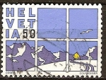 Stamps Switzerland -  20 º Festival Internacional del Cómic, Sierre.