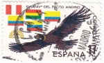 Stamps Spain -  XV ANIVº DEL PACTO ANDINO (7)