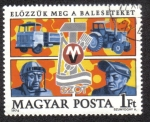 Stamps Hungary -  Prevenir Accidentes