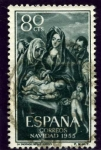 Stamps Spain -  Navidad. La Sagrada Familia