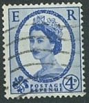 Sellos de Europa - Reino Unido -  Reina Elizabeth tipo Tudor 4