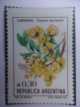 Stamps Argentina -  Carnaval (Cassia Carnaval)