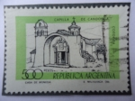 Stamps Argentina -  Capilla de Candonga - Córdoba