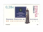 Stamps Spain -  25 aniversario de los premios príncipe de Asturias