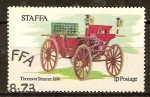 Stamps United Kingdom -  Thomson Steamer 1896 STAFFA-Escocia.