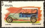 Stamps United Kingdom -  Lozier 1912 STAFFA-Escocia.