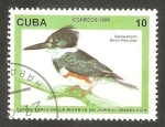 Stamps Cuba -  Pájaro martín pescador
