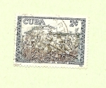 Stamps : America : Cuba :  Desembarco del Yate "Granma"