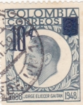 Stamps Colombia -  Jorge Eliecer Gaitán- político y abogado