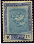 Stamps Spain -  Quinta de Goya en la Exposicion de Sevilla. Buen Viaje