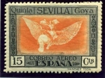 Stamps Spain -  Quinta de Goya en la Exposicion de Sevilla. Disparate volante