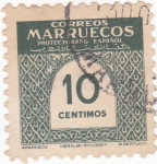 Stamps : Africa : Morocco :  Protectorado español