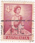 Sellos del Mundo : Oceania : Australia : Reina Isabel II