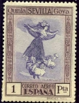Stamps Spain -  Quinta de Goya en la Exposicion de Sevilla. Volaverunt