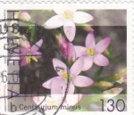 Stamps Switzerland -  Flores-Centarium minus