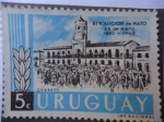 Sellos de America - Uruguay -  Revolución de Mayo - 25 de Mayo 1810-1960