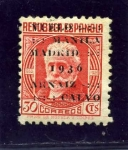 Stamps Spain -  Vuelo Manila-Madrid
