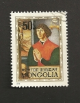 Stamps Mongolia -  Nicolás Cpérnico, astrónomo