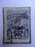Sellos de America - Uruguay -  República Oriental del Uruguay -Ecudo-Franquicia Postal