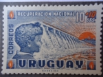 Stamps Uruguay -  Cincuentenario Sociedad Arquitectos del Uruguay