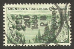 Sellos de America - Estados Unidos -  642 - Centº del Estado de Minnesota en la Unión
