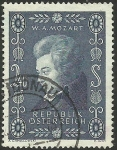 Stamps Austria -  Mozart