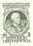 Stamps : Europe : Austria :  Haydn